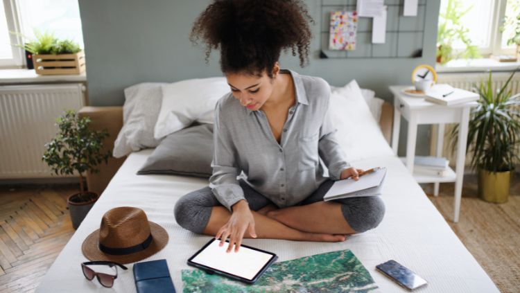 image, plan for solo travel safety